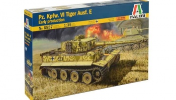 Model Kit tank 6557 - PzKpfw VI Tiger Ausf.E Early Prod. (1:35)