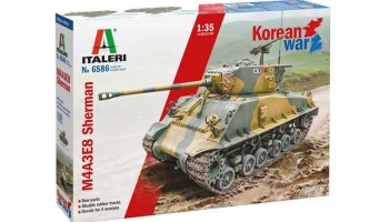 M4A3E8 Sherman Korean War (1:35) - Italeri