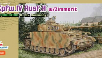 Model Kit tank 6611 - Pz.kpfw.IV Ausf. H Mid Production w/ Zimmerit (1:35)