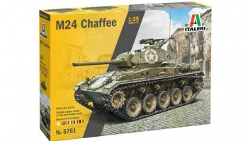 Model Kit tank 6761 - M24 "Chaffee" (1:35) - Italeri