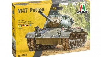 Model Kit tank 6763 - M47 Patton (1:35) - Italeri