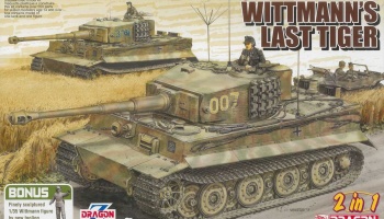 WHITMANN'S LAST TIGER (1:35) Model Kit 6800 - Dragon