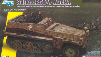 Model Kit tank 6858 - Sd.Kfz.250/7 Alte Ieichte Schutzenpanzerwagwn schwerer Granatwerfer (1:35)
