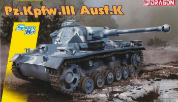 Model Kit tank 6903 - Pz.Kpfw.III Ausf.K (Smart Kit) (1:35)