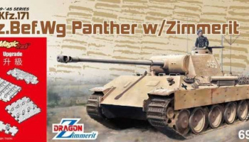 Pz.Bef.Wg. Panzther w/Zimmerit (1:35) Model Kit tank 6965 - Dragon