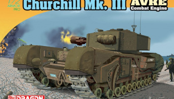 Model Kit tank 7327 - Churchill Mk.III AVRE (1:72)
