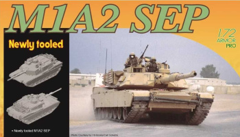 Model Kit tank - M1A2 SEP (1:72) - Dragon