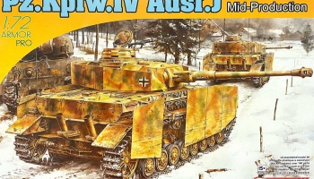 Model Kit tank 7498 - Pz.Kpfw.IV Ausf.J MID PRODUCTION (1:72)