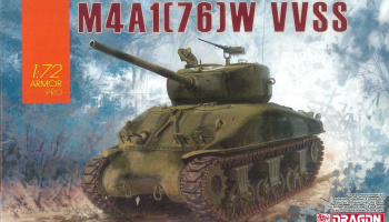 Model Kit tank 7571 - M4A1(76)W VVSS (1:72)