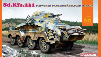 Model Kit tank 7577 - Sd.Kfz.231 SCHWERER PANZERSPÄHWAGEN (8-RAD) (1:72)
