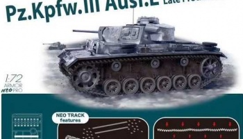 Model Kit tank 7645 - Pz.Kpfw.III Ausf.L Late Production w/Neo Track (1:72)