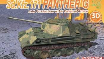 Model Kit tank 7696 - Panther G Late Production w/Air Defense Armor (1:72)