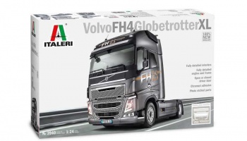 VOLVO FH4 GLOBETROTTER XL (1:24) Model Kit Truck 3940 - Italeri