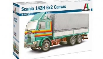 Model Kit truck 90762 - Scania 142H 6x2 Canvas (1:24) - Italeri