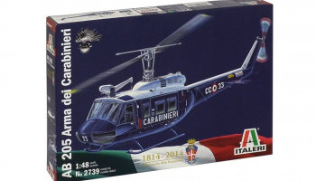 Model Kit vrtulník 2739 - AB 205 Arma dei Carabinieri (1:48)