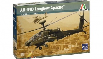 Model Kit vrtulník 2748 - AH-64D LONGBOW APACHE (1:48) - Italeri