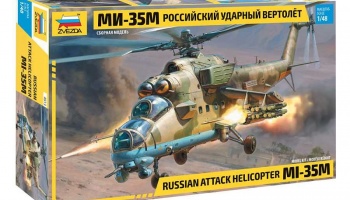 Model Kit vrtulník 4813 - MIL Mi-35 M "Hind E" (1:48)