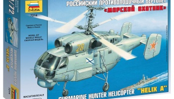 Model Kit vrtulník 7214 - Kamov KA-27 Submarine Hunter (1:72)