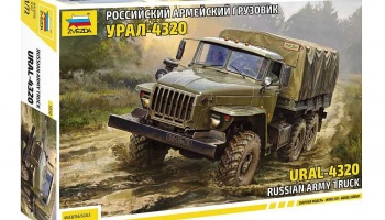 URAL-4320 Truck (1:72) Model kit military 5050 - Zvezda