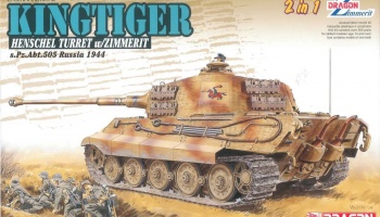 Model kit tank 6840 - Sd.Kfz.182 Kingtiger (1:35)