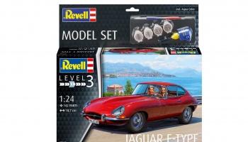 ModelSet auto 67668 - Jaguar E-Type Coupé (1:24) - Revell