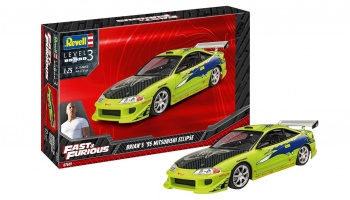 ModelSet auto 67691 - Fast & Furious Brian's 1995 Mitsubishi Eclipse (1:25) - Revell