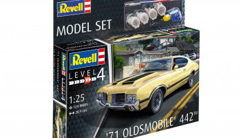 71 Oldsmobile 442 Coupé (1:24) ModelSet auto 67695 - Revell