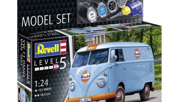 ModelSet auto 67726 - VW T1 Panel Van (Gulf Decoration) (1:24) - Revell