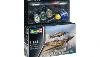 Model Set letadlo 63771 - Spitfire Mk.Ia & Hurricane Mk.I (1:144)