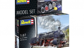 ModelSet lokomotiva 62167 - Express Loco BR 18 505 with Tender (1:87) - Revell