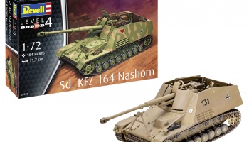 ModelSet military 63358 - Sd.Kfz. 164 Nashorn (1:72) - Revell