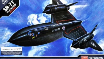 SR-71 BLACKBIRD (1:72) - Academy