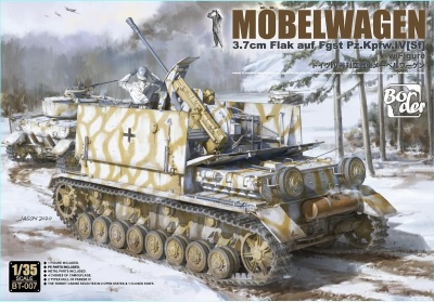 Möbelwagen 3.7cm Flak auf Fgst. Pz.Kpfw. IV (Sf) 1/35 - Border Model