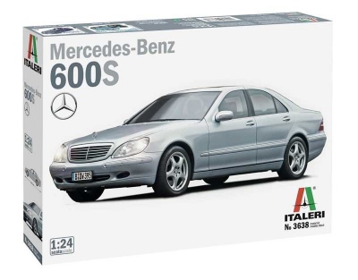 Model Kit auto 3638 - Mercedes Benz 600S  (1:24) - Italeri