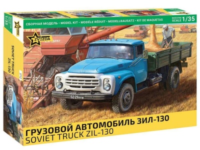 Model Kit auto 3712 - ZIL 130 (1:35) - Zvezda