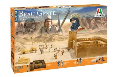 Model Kit diorama 6183 - Beau Geste - Algerian Tuareg Revolt (1:72) - Italeri