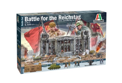 Model Kit diorama 6195 - Berlin 1945: Battle for the Reichstag (1:72) - Italeri