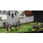 Model Kit diorama 6197 - Waterloo 1815: La Haye Sainte (1:72) - Italeri