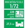 Model Kit diorama - Medieval Stone Fortress (RR) (1:72) - Zvezda
