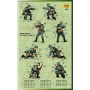 Model Kit figurky 3582 - German Panzergrenadiers (1:35) - Zvezda