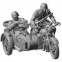 Model Kit figurky 3639 - Soviet WWII Motorcycle M-72 (1:35)