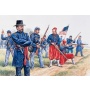 Model Kit figurky 6012 - UNION INFANTRY / ZUAVES (AMERICAN CIVIL WAR) (1:72) - Italeri