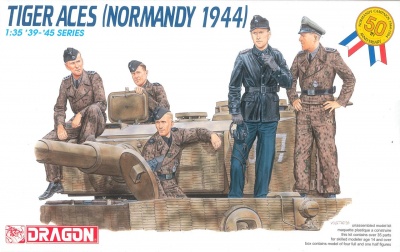 Model Kit figurky 6028 - TIGER ACES (Normandy 1944) (1:35)