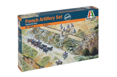 Model Kit figurky 6031 - FRENCH ARTILLERY SET (NAP.WARS) (1:72) - Italeri