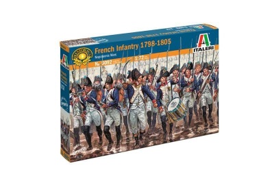 Model Kit figurky 6092 - NAPOLEONIC WARS: FRENC INF.1800-05 (1:72) - Italeri