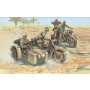 Model Kit figurky 6121 - WWII - GERMAN MOTORCYCLES (1:72) - Dragon