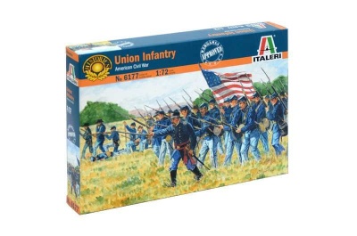 Model Kit figurky 6177 - UNION INFANTRY (AMERICAN CIVIL WAR) (1:72) - Italeri