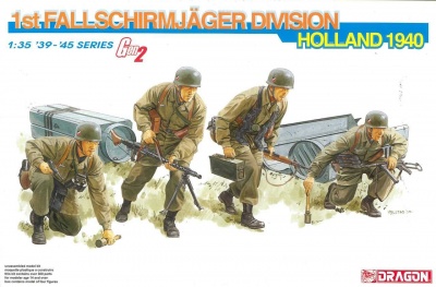 Model Kit figurky 6276 - 1st FALLSCHIRMJÄGER DIVISION (HOLLAND 1940) (GEN2) (1:35) - Dragon