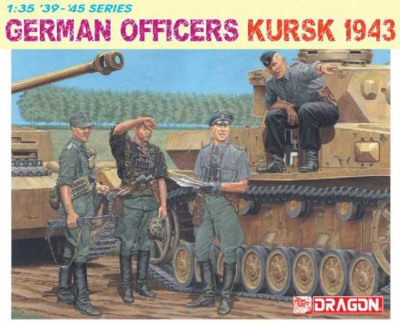 Model Kit figurky 6456 - GERMAN OFFICERS (KURSK 1943) (1:35)