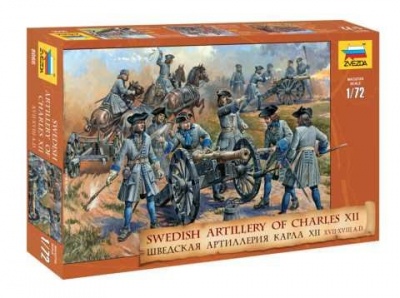 Model Kit figurky 8066 - Swedish Artillery (re-release) (1:72) - Zvezda